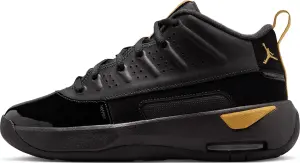 Кроссовки подростковые Nike JORDAN MAX AURA 7 (GS) черно-золотые HQ2089-007