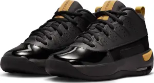 Кроссовки подростковые Nike JORDAN MAX AURA 7 (GS) черно-золотые HQ2089-007