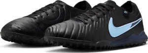 Сороконіжки (шиповки) Nike TIEMPO LEGEND 10 PRO TF чорно-блакитні DV4336-003