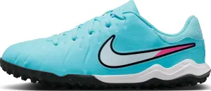 Сороконіжки (шиповки) дитячі Nike JR TIEMPO LEGEND 10 ACADEMY TF блакитно-рожеві DV4351-401