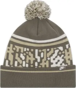 Шапка Nike PEAK BEANIE OUTDOOR коричнево-бежева HQ0355-289