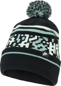 Шапка Nike PEAK BEANIE OUTDOOR чорно-м'ятна HQ0355-010