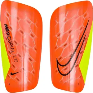 Щитки футбольні Nike MERCURIAL LITE червоно-лаймово-чорні DN3611-830