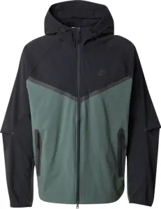 Ветровка Nike TECH WOVEN JACKET темно-зелено-черная HM7151-338