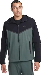 Ветровка Nike TECH WOVEN JACKET темно-зелено-черная HM7151-338