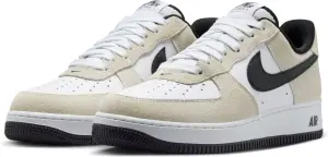 Кроссовки Nike AIR FORCE 1 '07 LV8 бежево-бело-черные IB6388-100