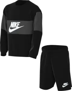 Спортивний костюм підлітковий Nike SPORTSWEAR FRENCH TERRY чорно-сірий DO6789-010