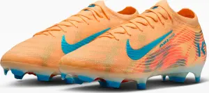 Бутси Nike MERCURIAL ZOOM VAPOR 16 ELITE "KYLIAN MBAPPE" FG оранжево-темно-бірюзові FQ8683-801