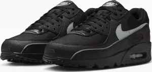Кроссовки Nike AIR MAX 90 PREMIUM черно-серые HV4517-002