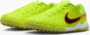 Сороконіжки (шиповки) дитячі Nike JR TIEMPO LEGEND 10 ACADEMY TF лаймово-оранжево-чорні DV4351-701