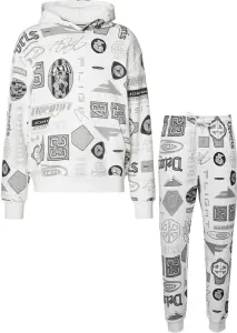 Спортивный костюм Nike JORDAN ESSENTIALS PRINTED FLEECE белый HM7254-133&HM7257-133