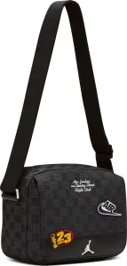Сумка через плечо Nike JORDAN MONOGRAM MESSENGER 3.6L черная MA9156-023