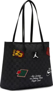 Сумка через плечо Nike JORDAN MONOGRAM TOTE BAG 17L черная MM9158-023