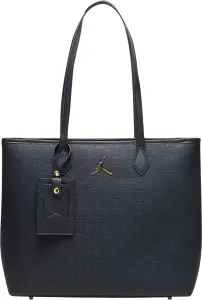 Сумка через плече Nike JORDAN MONOGRAM TOTE BAG 17L чорно-золота MM0990-K5X