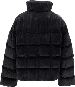 Куртка жіноча Nike SPORTSWEAR ESSENTIAL THERMA-FIT OVERSIZED CORDUROY чорна FB8727-010