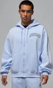 Толстовка Nike JORDAN BROOKLYN FLEECE OVERSIZED голубая IB7908-407
