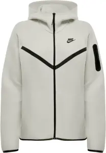 Толстовка жіноча Nike SPORTSWEAR TECH FLEECE WINDRUNNER FULL-ZIP HOODIE молочний HV6747-110
