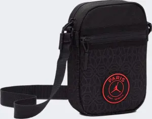 Сумка через плече Nike JORDAN PARIS SAINT GERMAIN чорно-помаранчева 9A0803-G0T
