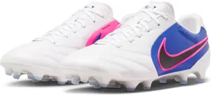 Бутсы Nike TIEMPO LIGERA PRO FG бело-сине-розовые HQ3158-146