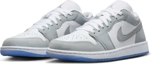 Кроссовки женские Nike AIR JORDAN 1 LOW серо-белые DC0774-105