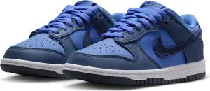 Кросівки підліткові Nike DUNK LOW SE (GS) синьо-темно-сині HQ9293-400