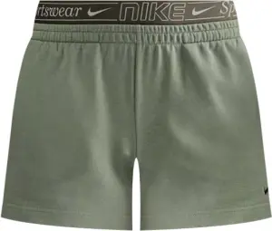 Шорти жіночі Nike SPORTSWEAR CHILL TERRY MID-RISE 10CM світло-зелені IB7885-370