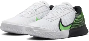 Кросівки тенісні Nike COURT AIR ZOOM VAPOR PRO 2 HARD біло-чорно-зелені DR6191-105