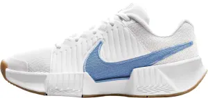 Кросівки тенісні жіночі Nike ZOOM GP CHALLENGE PRO HARD біло-блакитні FB3146-106