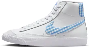 Кеди жіночі Nike BLAZER MID '77 біло-блакитні FD9163-100