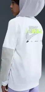 Толстовка підліткова Nike SPORTSWEAR AIR MAX біло-сіро-лаймова DA1806-100