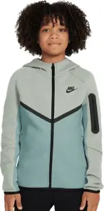 Толстовка підліткова Nike SPORTSWEAR TECH FLEECE сіро-м'ятна HV5867-034