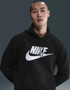 Худі Nike SPORTSWEAR CLUB FLEECE чорне FN3868-010