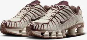 Кроссовки женские Nike SHOX TL бежево-коричневые IM6013-072