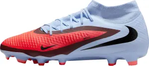 Бутсы Nike PHANTOM 6 HIGH ACADEMY FG/MG светло-сине-красные HQ2278-400