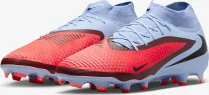 Бутсы Nike PHANTOM 6 HIGH ACADEMY FG/MG светло-сине-красные HQ2278-400