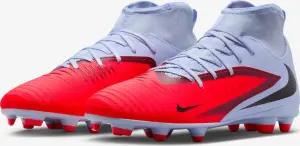Бутсы Nike PHANTOM 6 HIGH CLUB FG/MG светло-сине-красные HQ2275-400