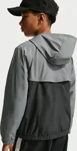Ветровка подростковая Nike SPORTSWEAR WINDRUNNER серо-темно-серая IF2821-084