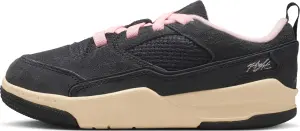 Кроссовки детские Nike FLIGHT COURT (PS) темно-серо-светло-розовые HF3332-012