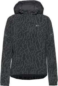 Куртка для бігу жіноча Nike SWIFT DRI-FIT темно-сіро-чорна IB5844-010