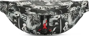 Сумка на пояс Nike JORDAN URBAN PATTERN сіро-чорно-біла MA9065-G0J