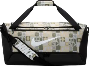 Сумка спортивна Nike BRASILIA TRAINING DUFFEL BAG MEDIUM 60L зелено-бежево-чорна IH7846-101
