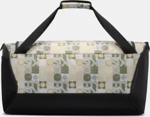 Сумка спортивна Nike BRASILIA TRAINING DUFFEL BAG MEDIUM 60L зелено-бежево-чорна IH7846-101