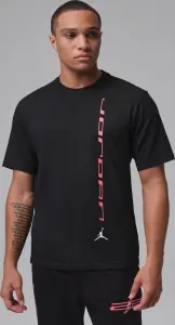 Футболка Nike JORDAN SPORT DRI-FIT черно-коралловая IF0857-011
