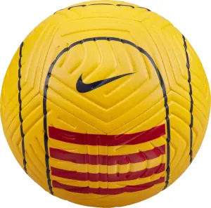 Футбольний м'яч Nike F.C. BARCELONA STRIKE жовто-червоний Розмір 5 DC2419-728