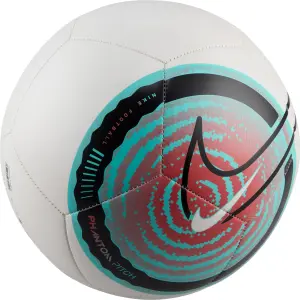 Футбольний м'яч Nike PHANTOM біло-бірюзово-червоний Розмір 5 FZ3060-102