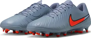 Бутсы Nike TIEMPO LEGEND 10 CLUB FG/MG дымчато-голубо-оранжевые DV4344-402