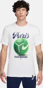 Футболка Nike PARIS SAINT-GERMAIN HOME PITCH белая FV8559-121