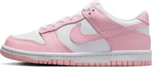 Кросівки підліткові Nike DUNK LOW (GS) рожево-білі FB9109-125