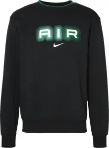 Світшот Nike AIR чорно-зелений HM0177-011