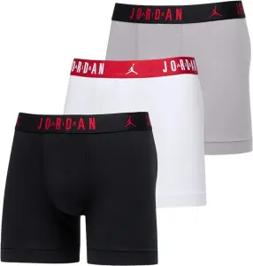 Труси (боксерки) Nike JORDAN FLIGHT FLIGHT COTTON CORE BOXER BRIEFS білі, сірі, чорні (3 штуки) JM0622-F66